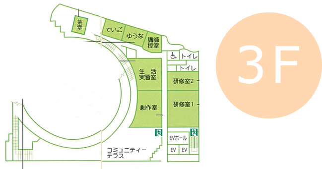 3F フロアマップ